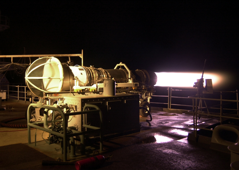 F/A-18 engine test